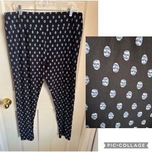 LuLaRoe skull leggings